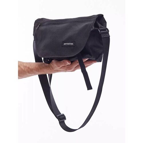 Сумка ANTISOCIAL черный 2300₽