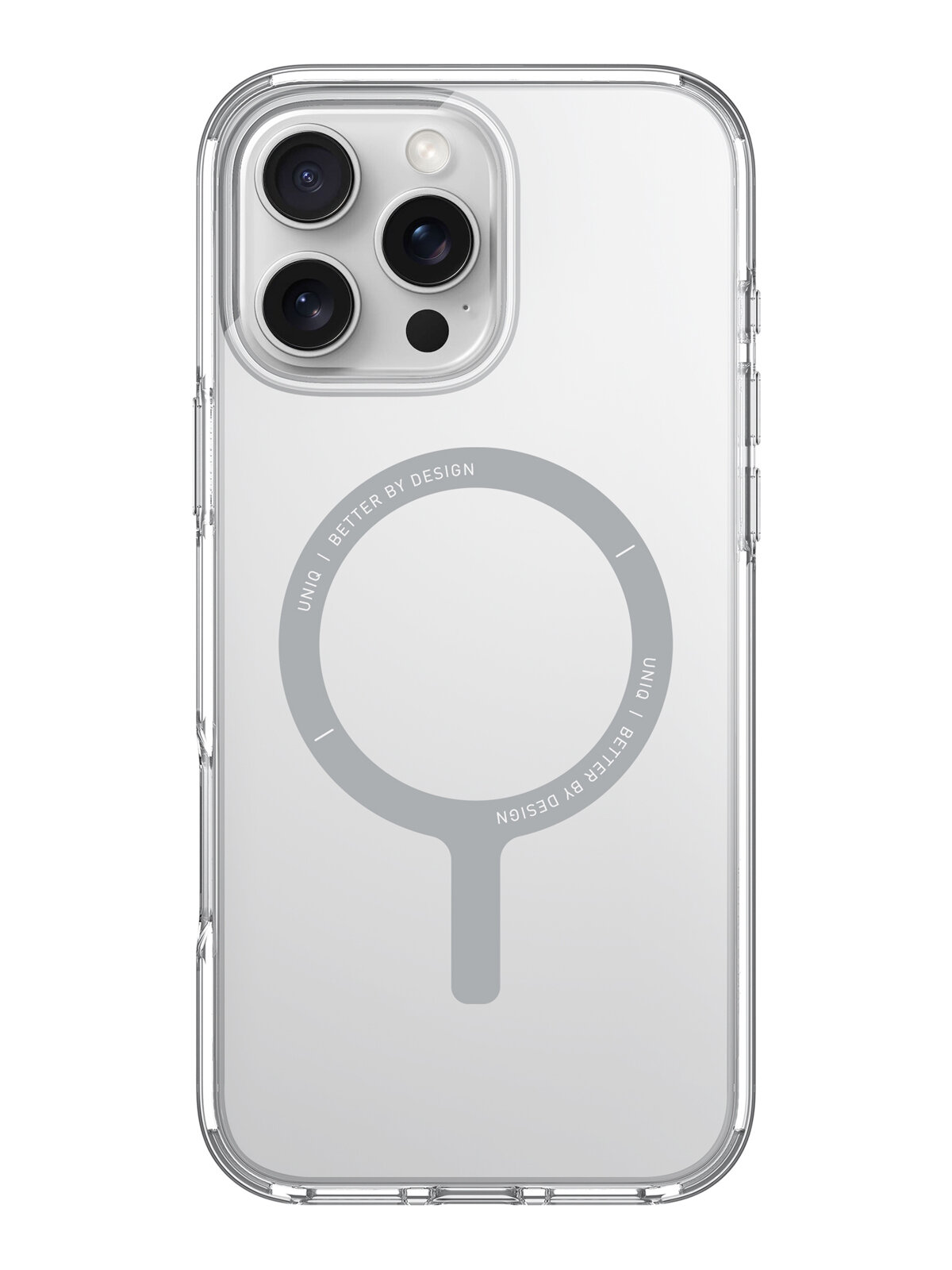 Uniq для iPhone 16 Pro Max чехол Clario Clear (MagSafe) — фото 1