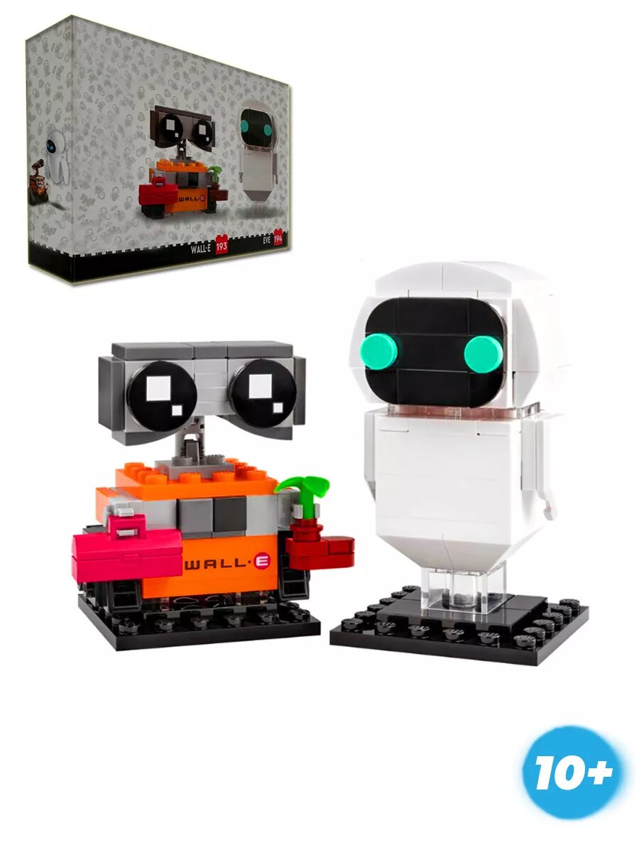 Конструктор для мальчиков Creator Wall-e робот Валли и Ева, совместим с лего