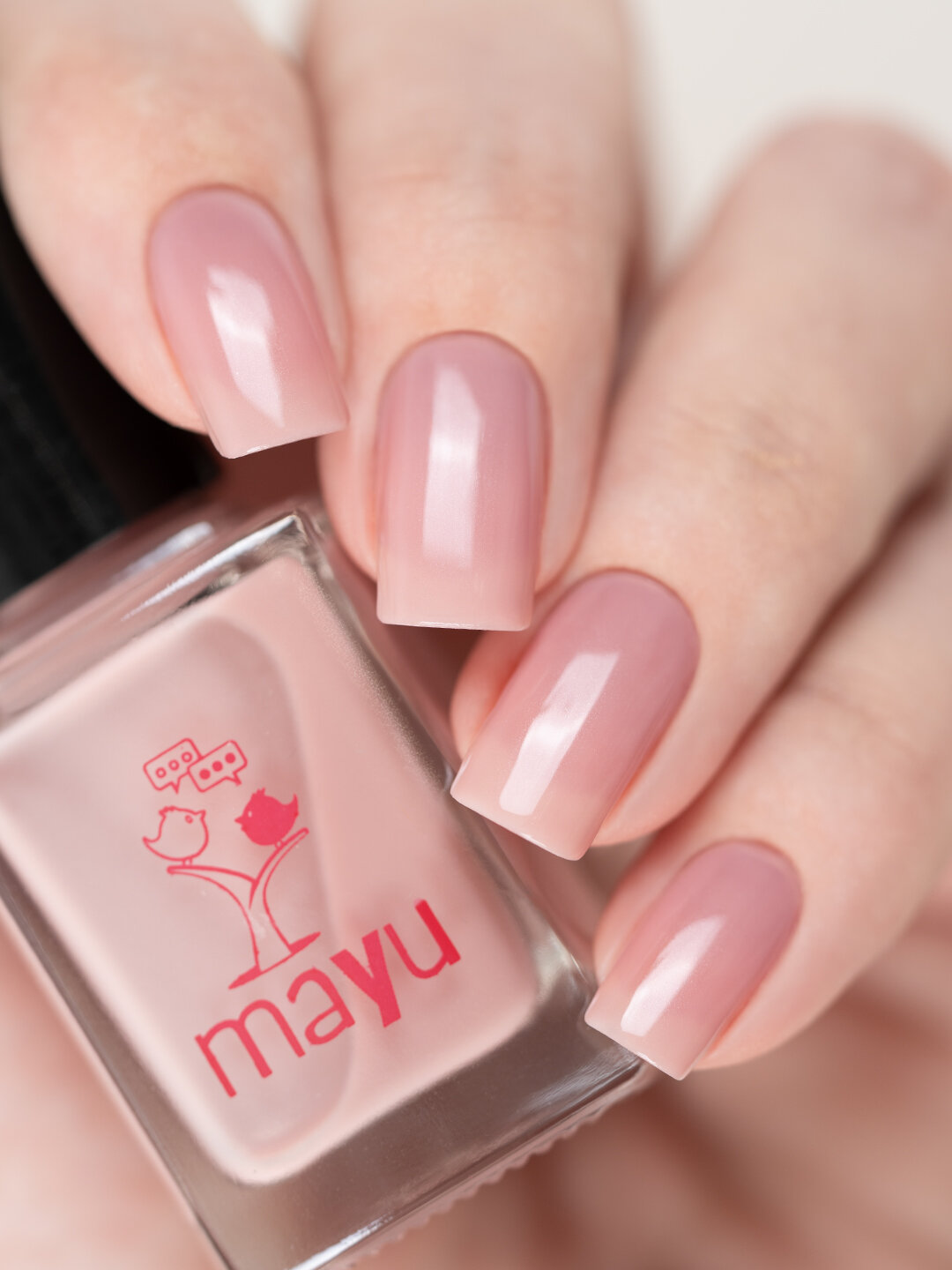 Картинки Masura укрепляющая лаковая база для ногтей MAYU, бежевая, 12 мл