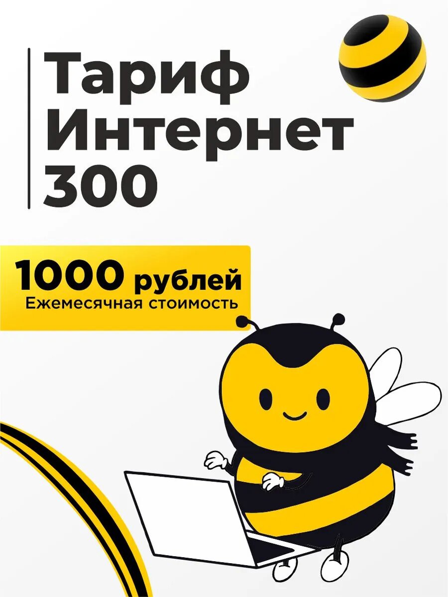 Сим-карта 300 ГБ от Билайн
