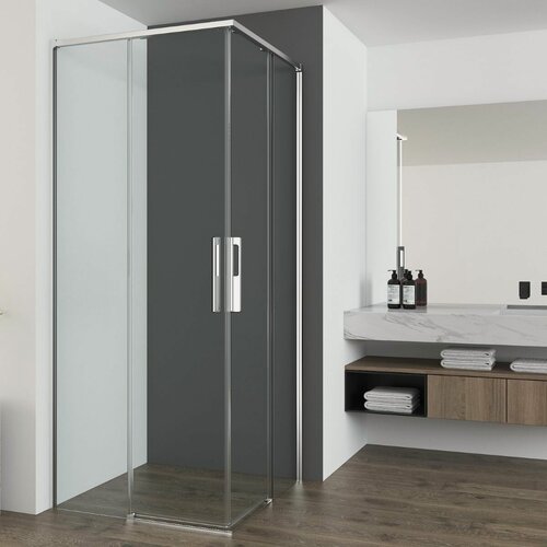 Изображение товара Душевой уголок Vincea Ультима (Ultima) VSS-7UL1010CL, 1000*1000, хром, стекло прозрачное