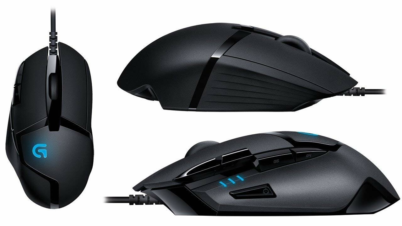 Мышь игровая LOGITECH G402 "Hyperion Fury", проводная, черная