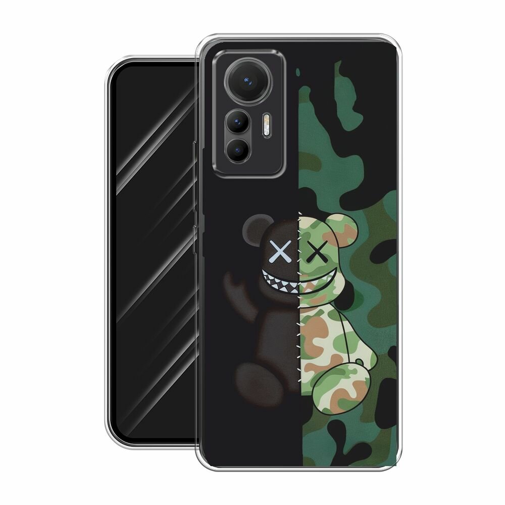 Чехол на Xiaomi 12 Lite / Сяоми 12 Лайт с принтом "KAWS 23 февраля 1" — фото 1