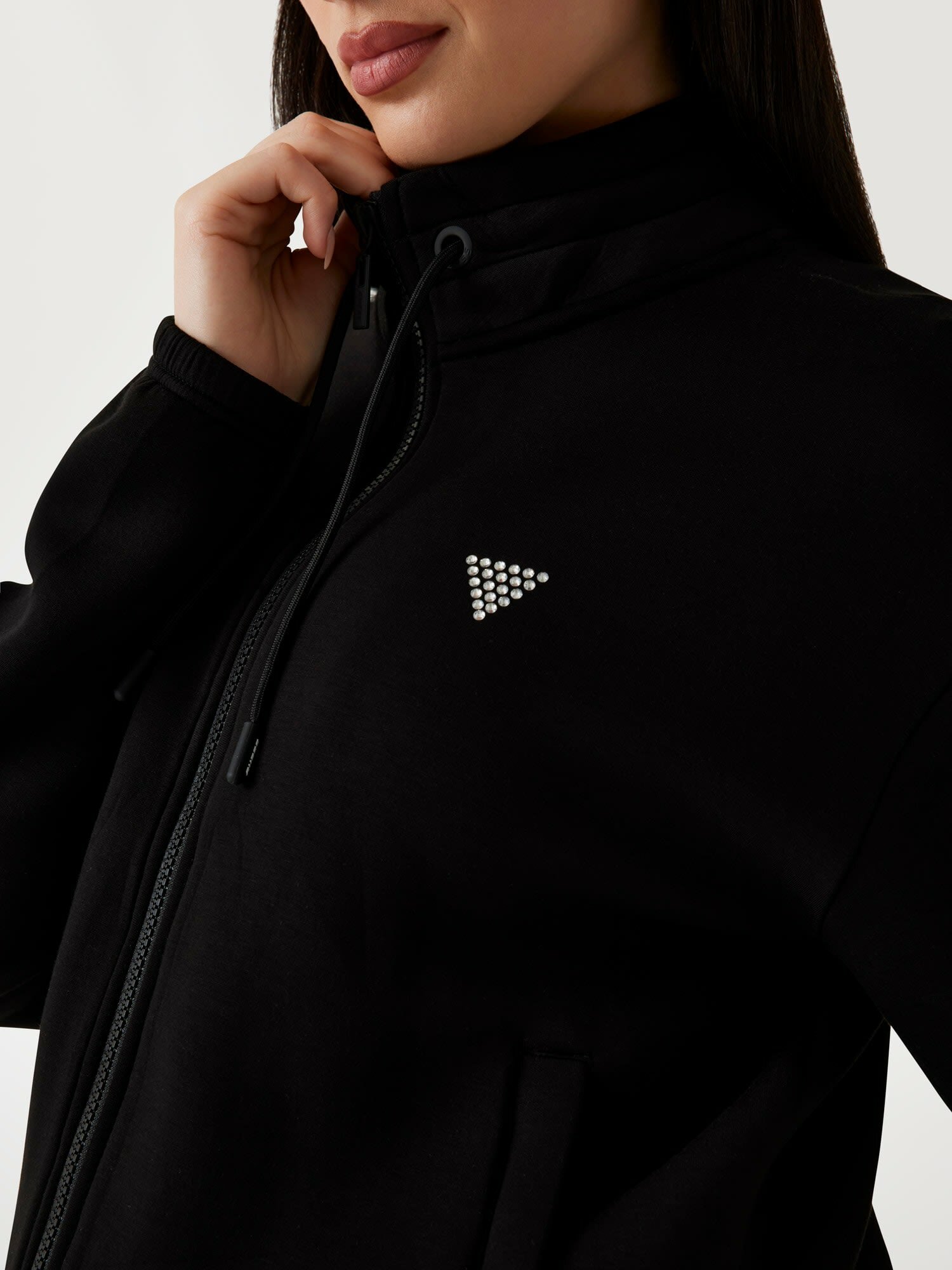 Кардиган GUESS, размер M, черный — фото 1