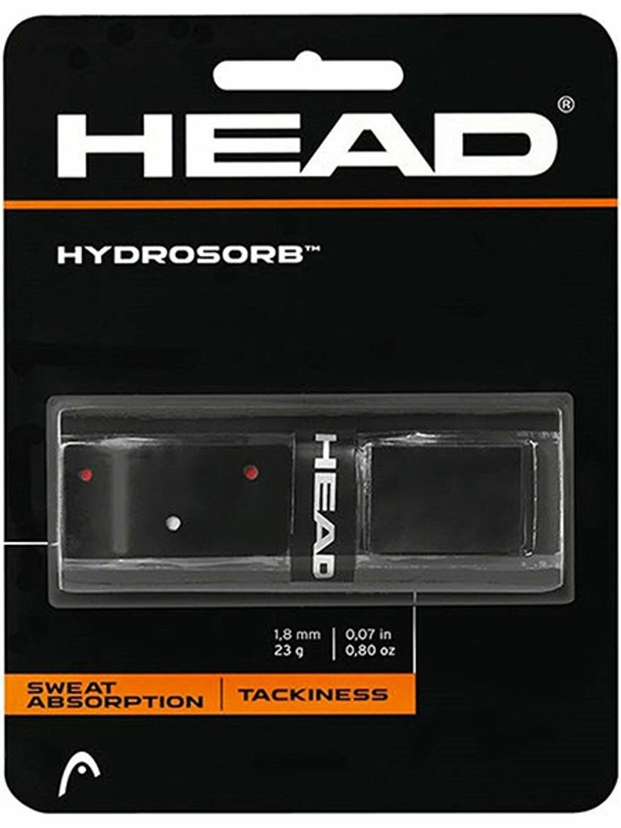 Базовый грип Head HydroSorb Grip BKRD пол Унисекс, цвет черный