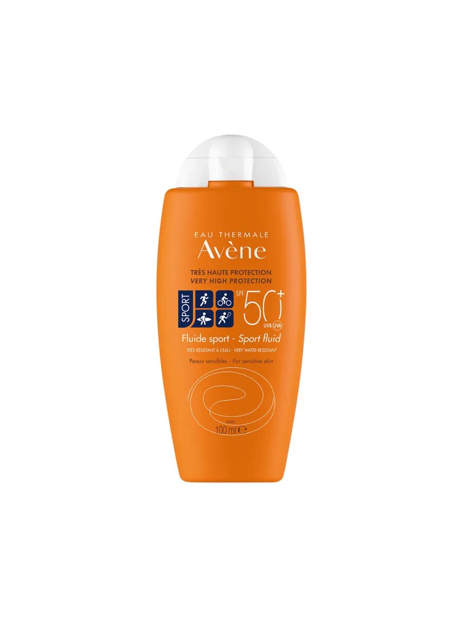 Avene Солнцезащитный флюид Sport SPF50+ 100 мл 1 шт