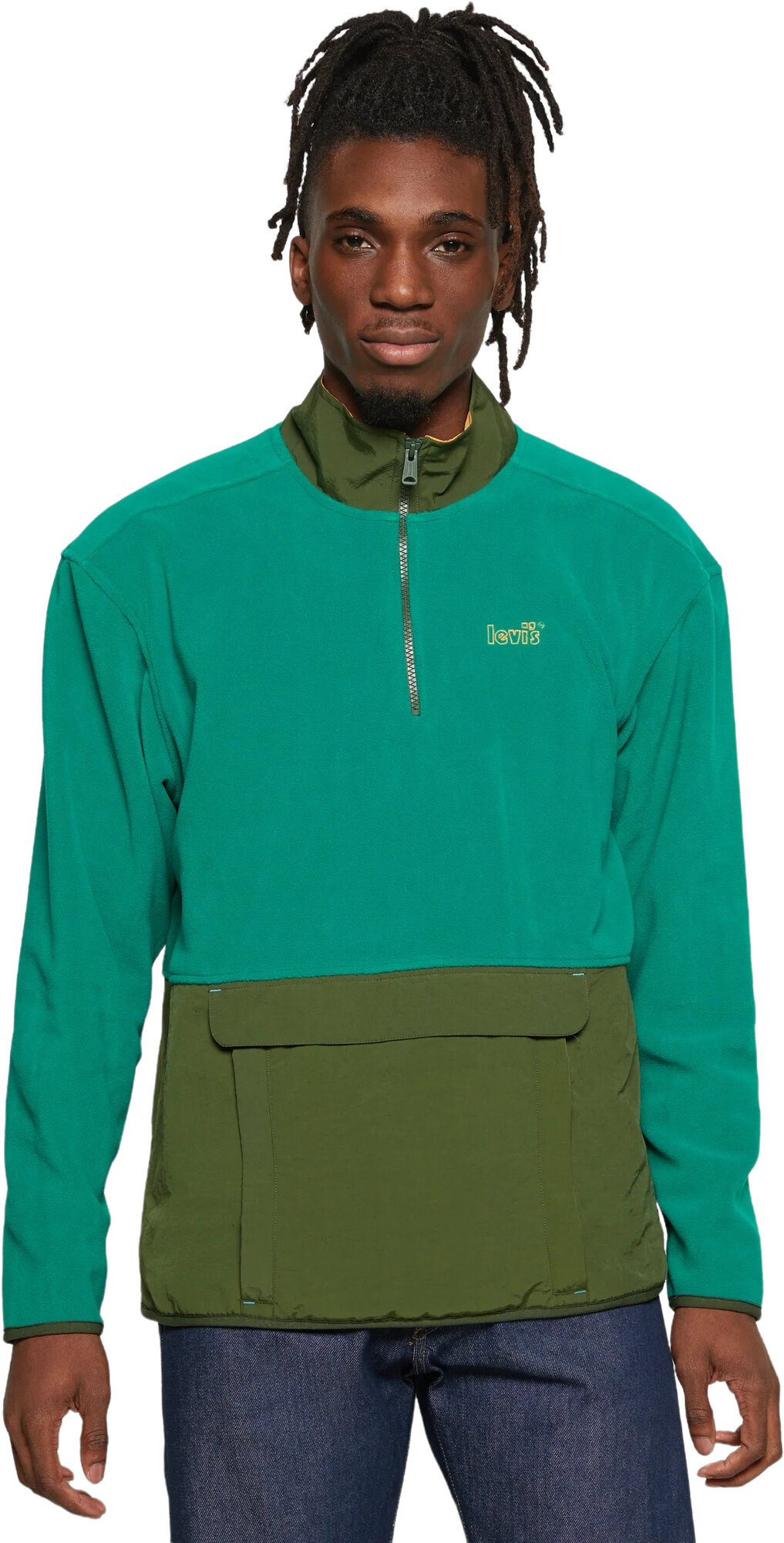 Толстовка Levis QUARTER ZIP POLAR FLEECE...