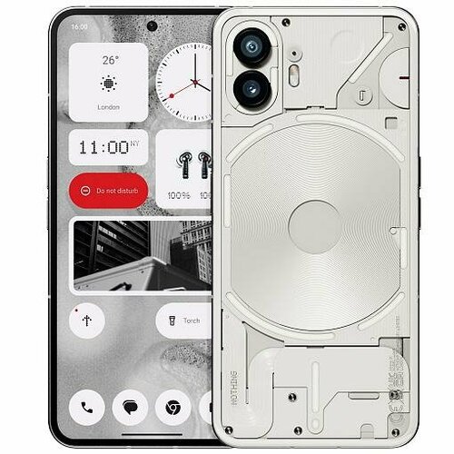 Смартфон Nothing Phone 2 12512 ГБ белый 69692₽