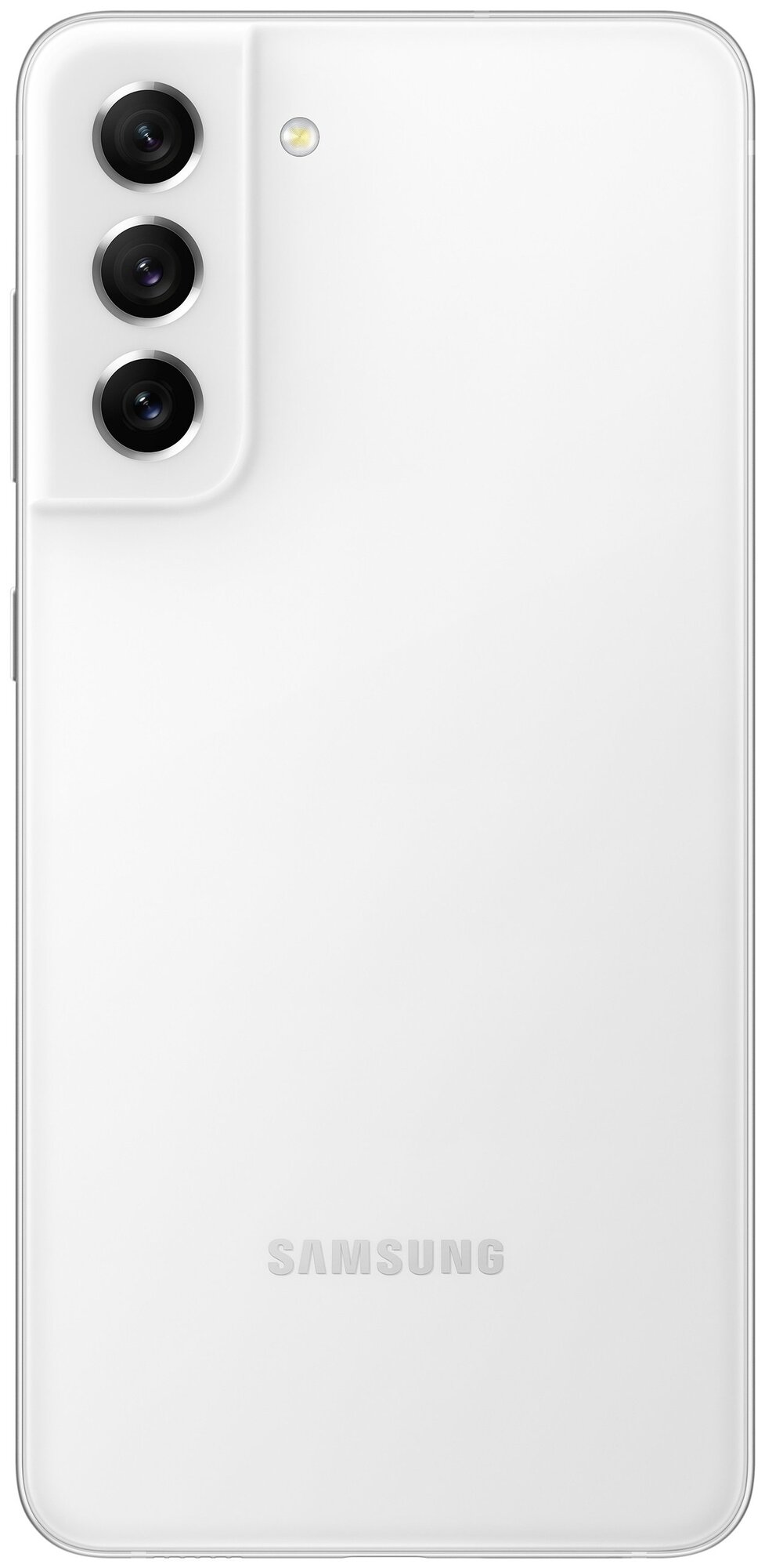 Смартфон Samsung Galaxy S21 FE 8/128 ГБ, Dual nano SIM, белый — фото 1