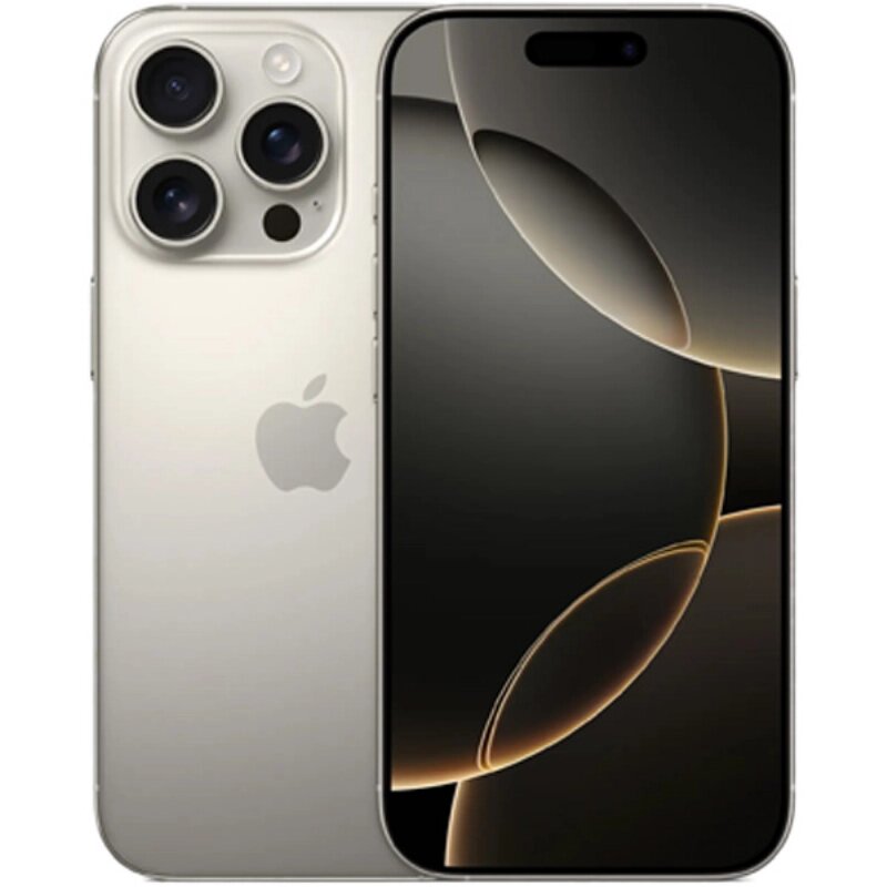 Смартфон Apple iPhone 16 Pro 256 GB Dual: nano SIM + eSIM Natural Titanium