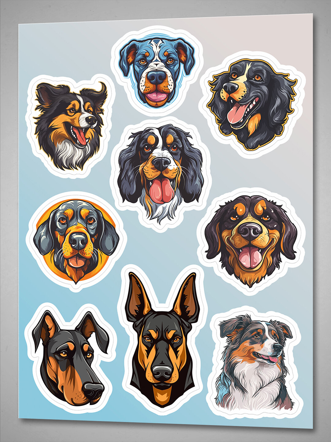 Наклейки с Собаками - Стикеры на телефон и авто