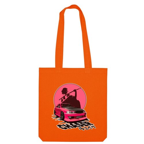 фото Сумка шоппер us basic, оранжевый