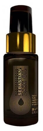 SEBASTIAN Professional Dark Oil Невесомое масло для гладкости и плотности волос, 30 мл, бутылка