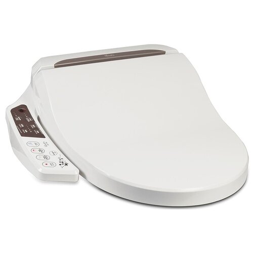 Крышка-сиденье для биде, для унитаза Senspa JK-750SW дюропласт белый 490 мм 388 мм