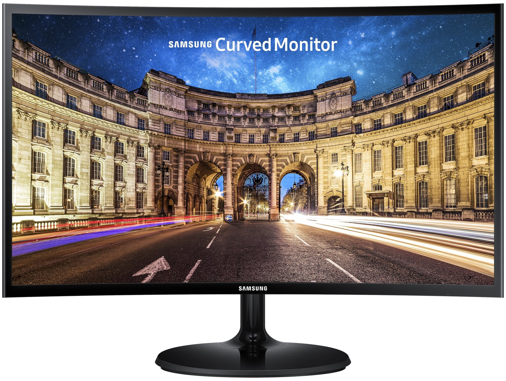 Монитор 27" Samsung C27F390FHM VA 1920x1080 4ms HDMI, VGA