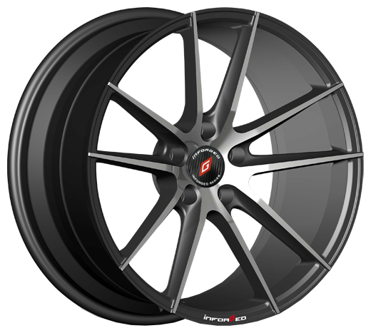 Диски Inforged IFG25 7,5x17 5x114,3 D67.1 ET42 цвет Black Machined