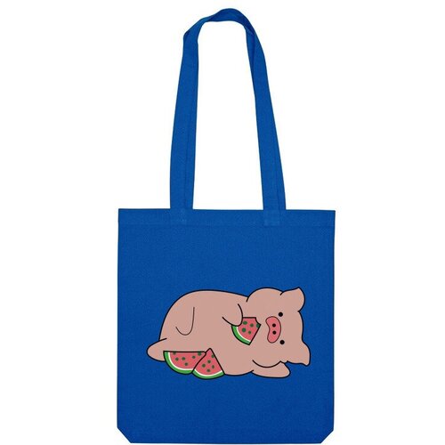 фото Сумка шоппер us basic, синий