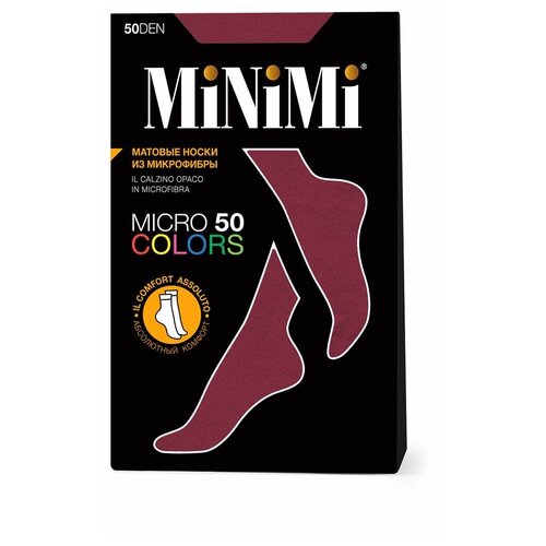 MiNiMi MICRO COLORS 50, носки (Bordo / 0 (Uni))