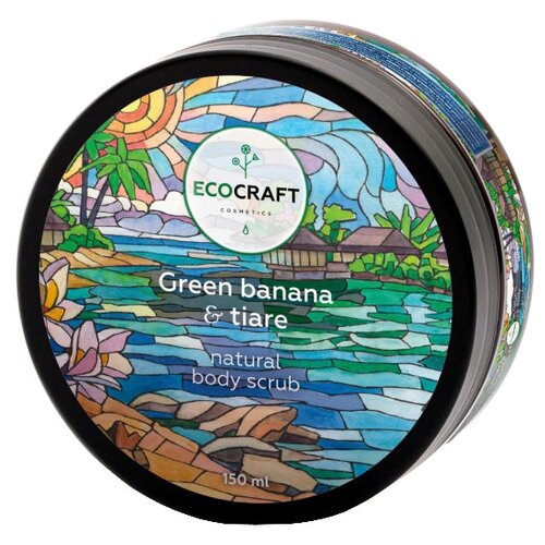 фото EcoCraft Скраб для тела Green banana and tiare 150 мл
