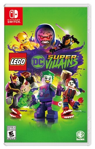 Видеоигра LEGO DC – Super-Villains (код загрузки - без картриджа) для Nintendo Switch