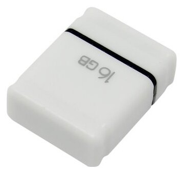 Qumo USB 2.0 16GB NANO QM16GUD-NANO-W White