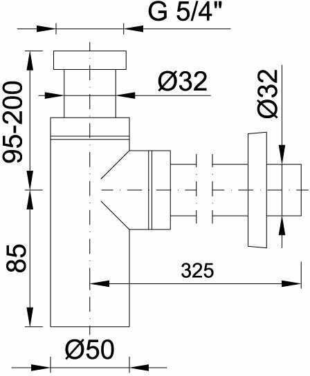 Сифон для раковины Styron - фото №2