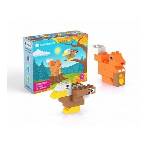 Конструктор Играй Создавай Белка и орел 18 дет 480621 Норд 9 728₽