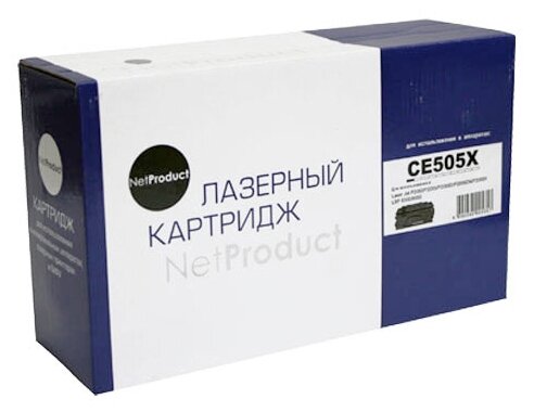 NetProduct Ce505x Картридж для HP LJ P2055/p2050, 6,5K .