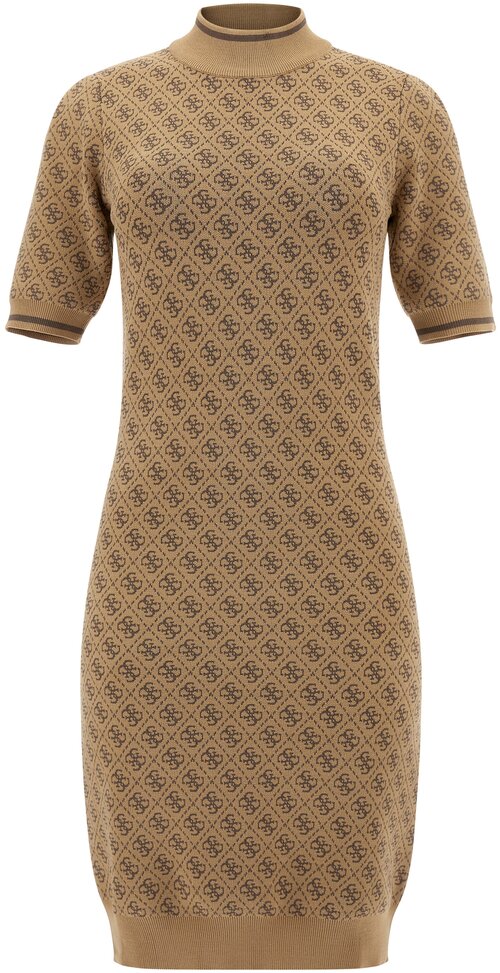 Платье GUESS, размер 44/S, коричневый