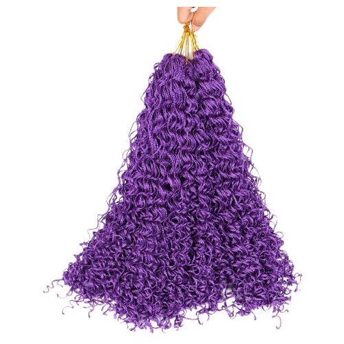 Зизи косички, фиолетовые 28 см