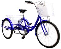 Городской велосипед Иж-Байк Фермер 24 6 красный (требует финальной сборки)