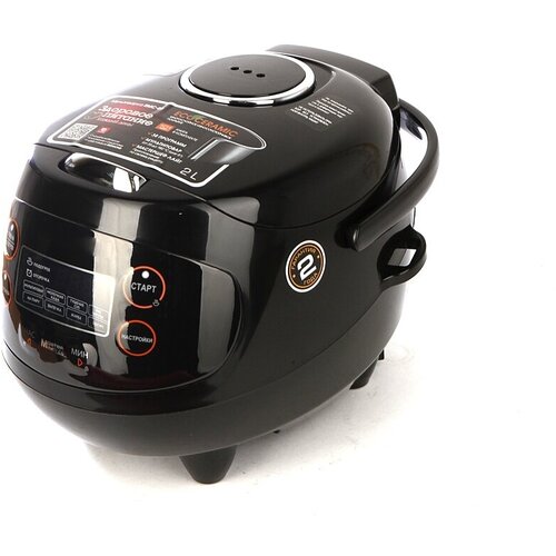 Мультиварка REDMOND RMC-03 350 Вт 2 л 9 программ керамическое покрытие чёрная 895300₽