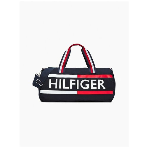 Сумка спортивная TOMMY HILFIGER, 56х28х28 см, синий