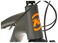 Горный (MTB) велосипед KONA Blast 26 (2018) matt charcoal/black/black/orange decals XS (158-165) (тр