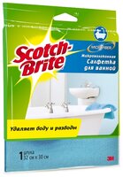 Салфетка микроволоконная для ванной Scotch-Brite MW-B голубой