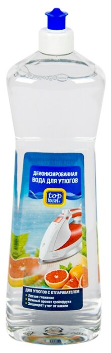 Вода парфюмированная Top House деионизированная с ароматом грейпфрута