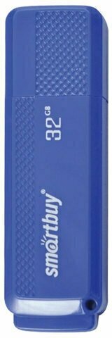 Флеш-диск 32 GB, SmartBuy Dock, USB 2.0, синий