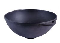 Сковорода-вок Ситон Ч30130 30 см, с крышкой, черный
