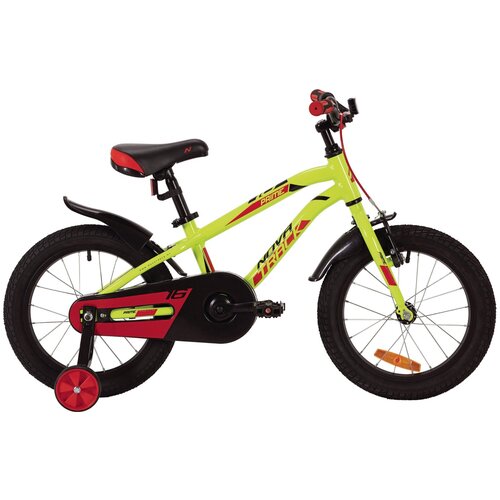 фото Детский велосипед novatrack prime 16" (2019) 16 салатовый