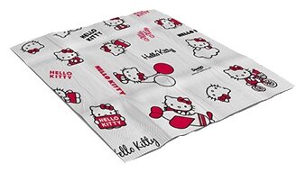KGHLK-HS-01 Бумажные платочки "Hello Kitty" 4-х слойные, 10 пачек, 9 листов, 21х21 см, 238 г, World Cart - фотография № 3
