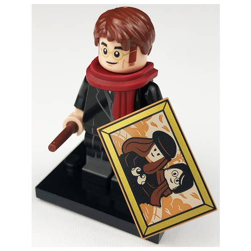 Минифигурка Лего Lego colhp2-8 James Potter, Harry Potter, Series 2 (Complete Set with Stand and Accessories) фигурка harry potter harry potter with hedwig nendoroid 10 см