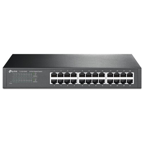 Коммутатор TP-Link TL-SG1024D 24-port gigabit switch 101001000Mbps 961000₽