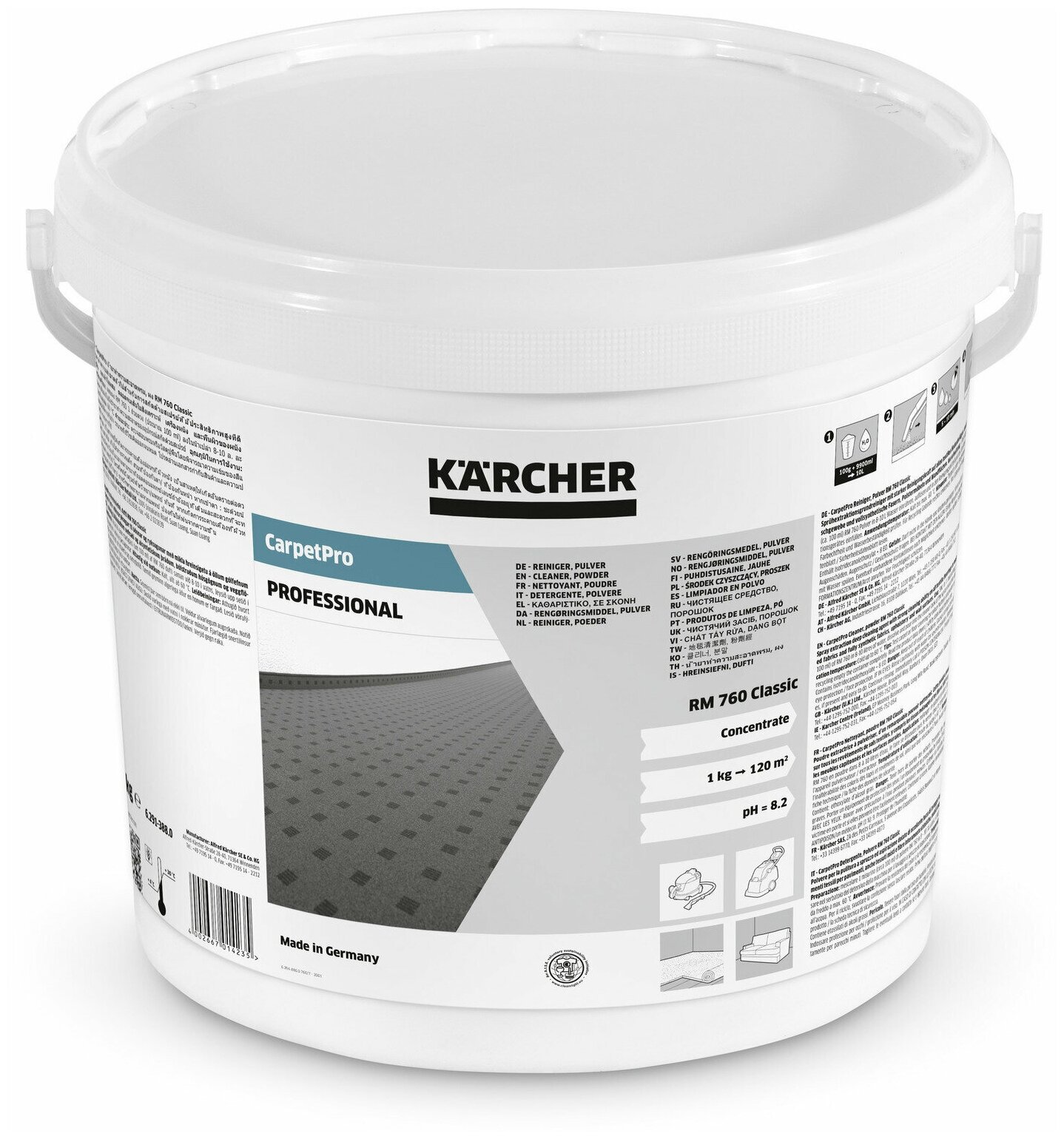 Чистящее средство Karcher RM 760, 10кг 6.291-388.0