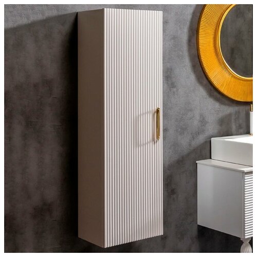 Шкаф-пенал Armadi Art Vallessi Avangarde белый с золотом