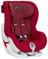 Автокресло группа 1 (9-18 кг) BRITAX ROMER King II burgundy red black series