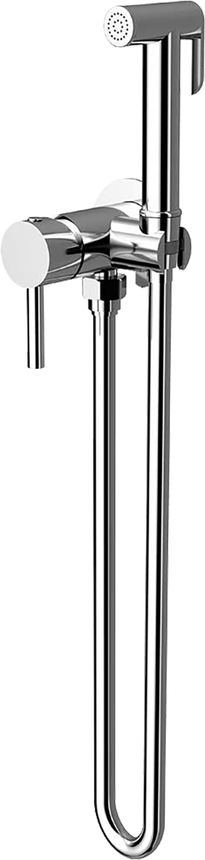 Гигиенический душ Vincea VHFW-101CH из латуни в комплекте со смесителем хром