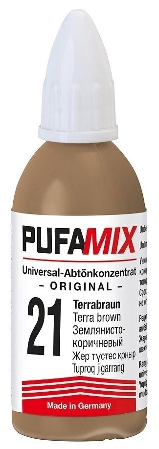Колер Рufamix К21 Землянисто-коричневый (Универсальный концентрат для тонирования) 20 ml