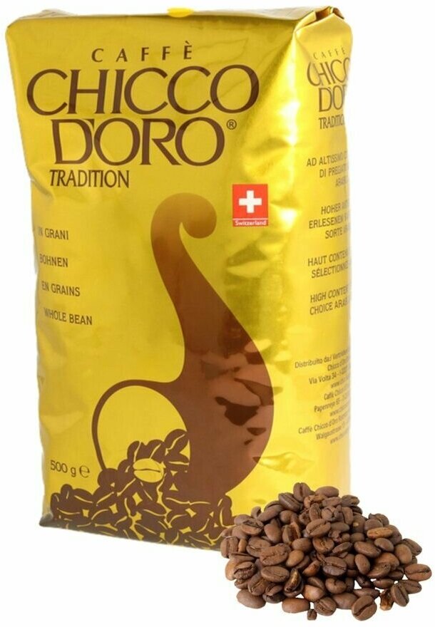 Кофе в зернах Chicco D'Oro Tradition 1кг. - фотография № 2