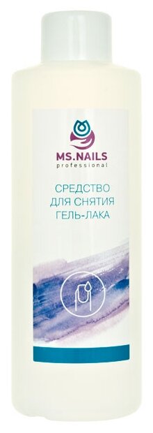 Ms.Nails Жидкость для снятия гель-лака 1000 мл